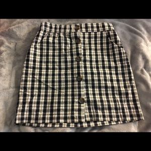 Hollister Button Up Skirt